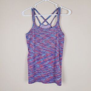 Nike Dri-Fit Multicolor Running Racerback Tank Size Small